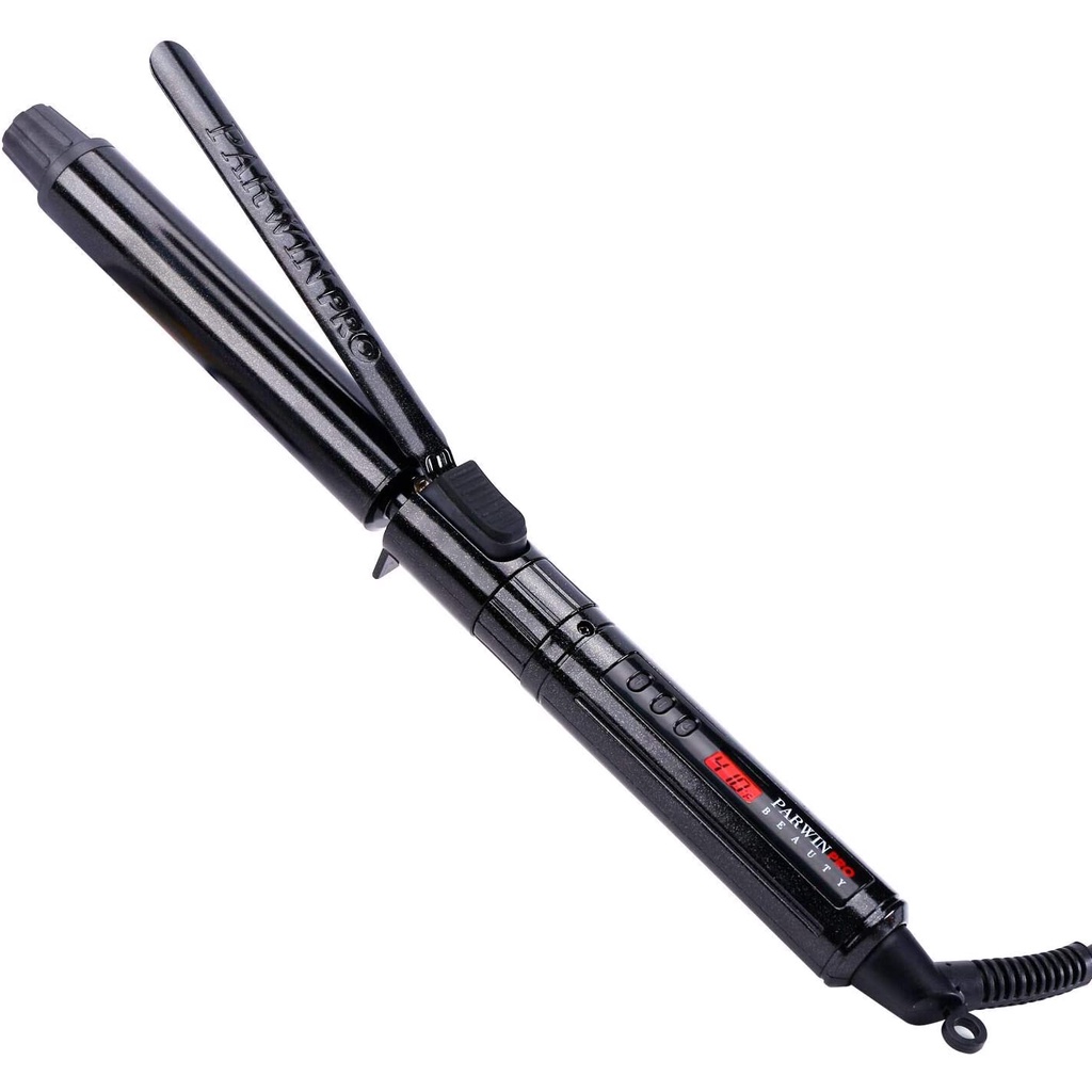 D13 PARWIN BEAUTY Curling Iron 1 Inch Ceramic Curling Wand with Manual