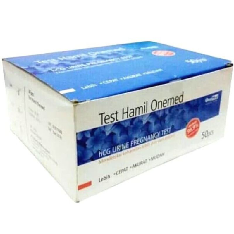 1 box ONEMED PREGNANCY TEST / 1 box contains 50 One Med Pregnancy Test ...
