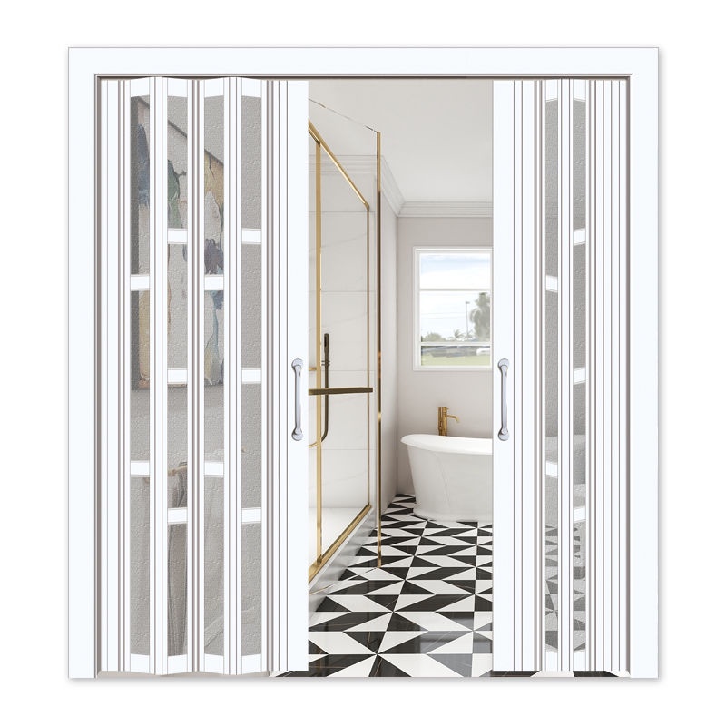 Aluminum alloy folding door sliding door open kitchen bathroom toilet ...