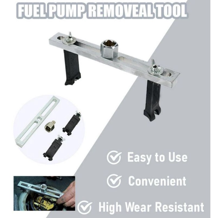 2 Jaw Fuel Adjustable Gas Tank Pump Cover Fuel Tank Lid Removal Tool For  Benz BMW VW AUDI Buka Tangki Minyak