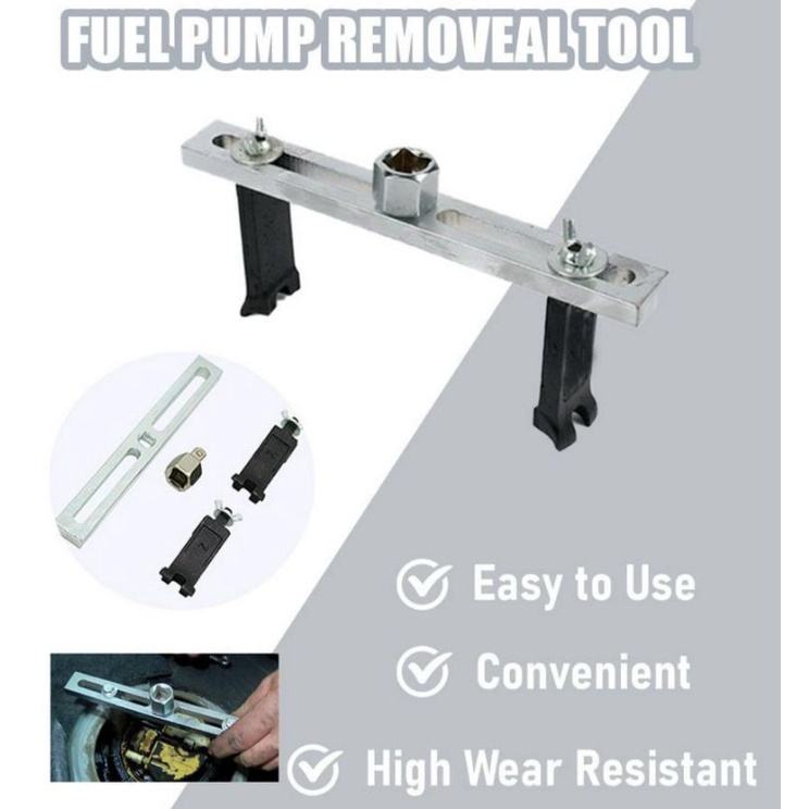 2 Jaw Fuel Adjustable Gas Tank Pump Cover Fuel Tank Lid Removal Tool
