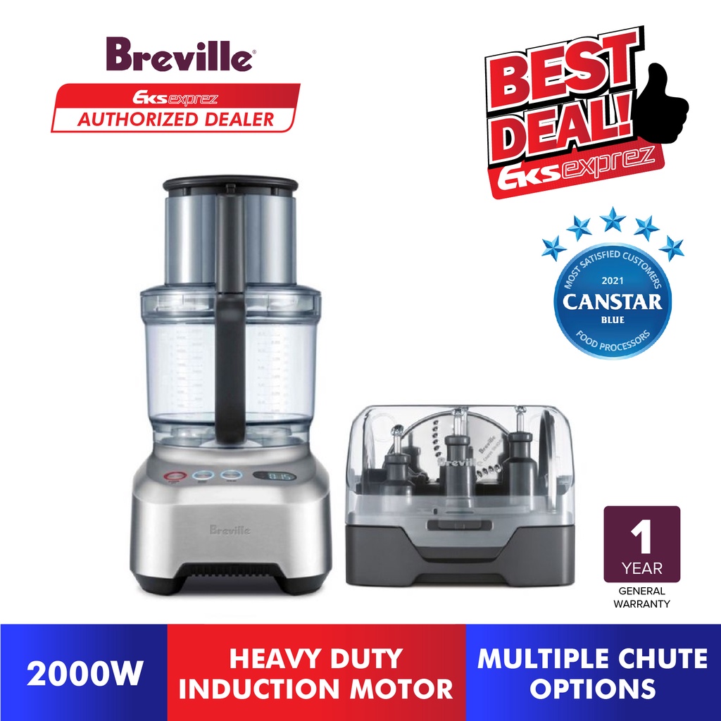 Breville The Kitchen Wizz® 15 Pro Food Processor BFP800 with Pro Slicing Shopee Malaysia