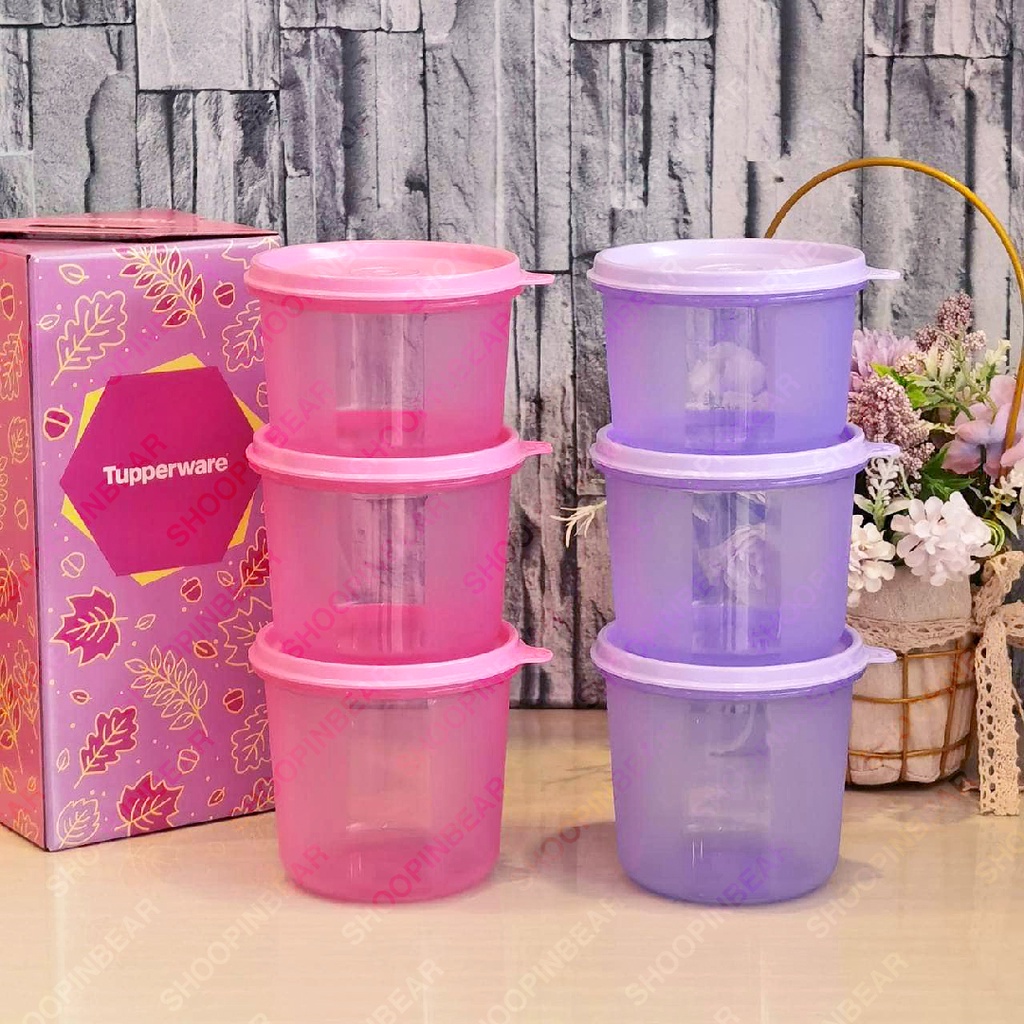 Tupperware Snack N All Gift Set 450ml 550ml 650ml Bekas Makanan Set