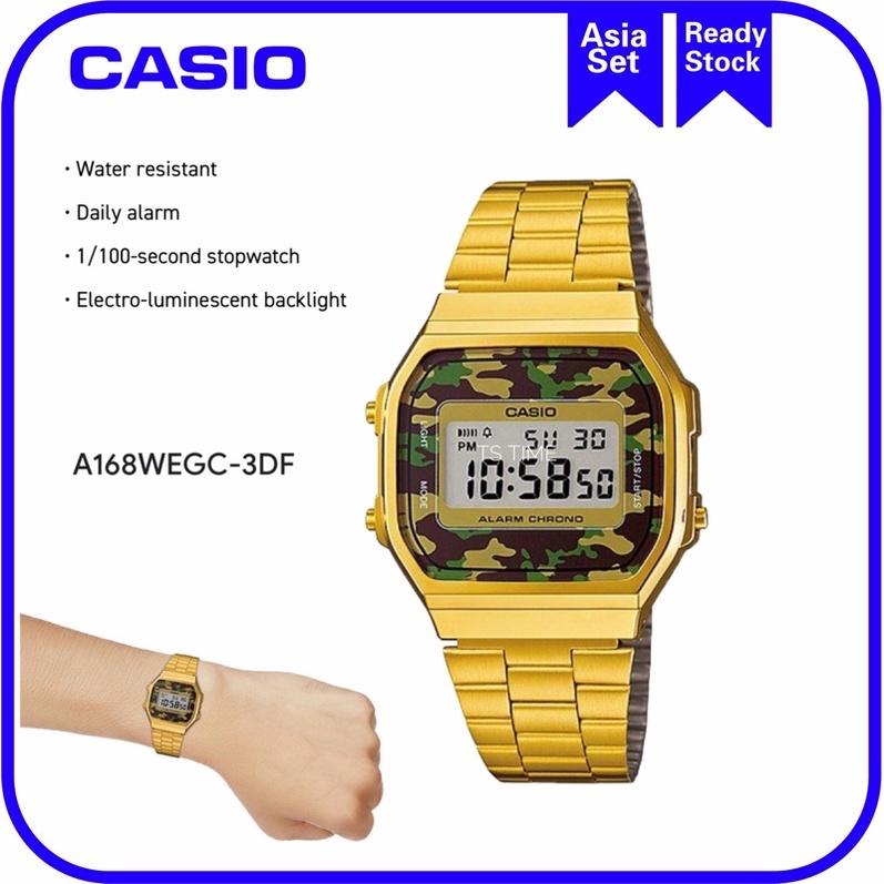 Casio watch a168 hot sale