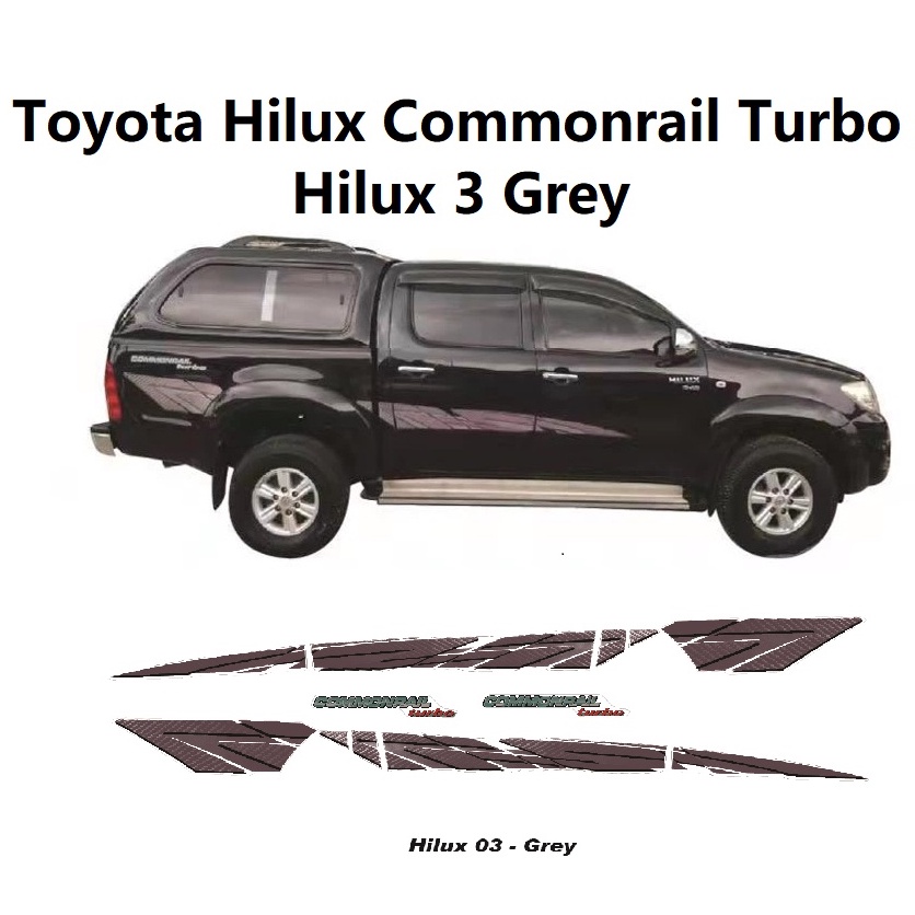 Toyota Hilux / Vigo Original Commonrail Original Design Side Body
