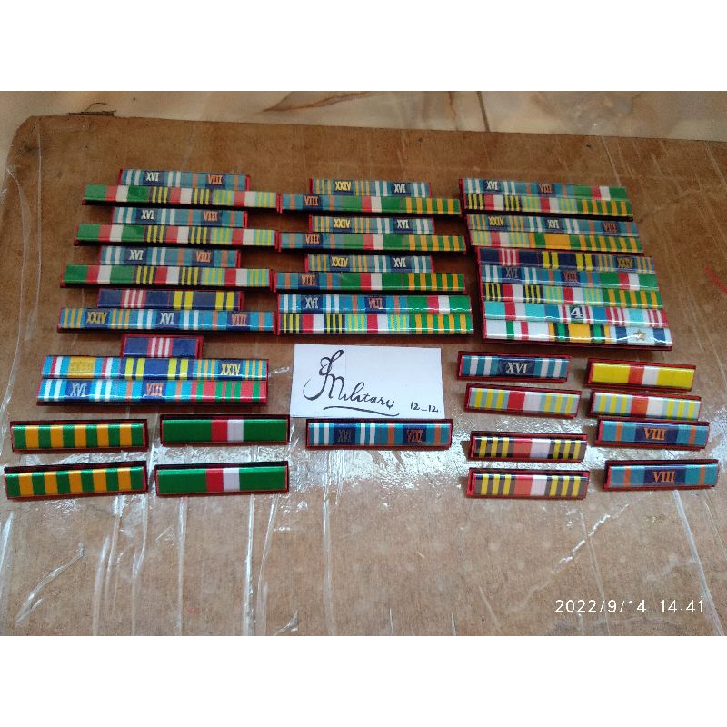 Satya TNI Daily Sign Badge || Price For 1 Ribbon/PDH | Shopee Malaysia