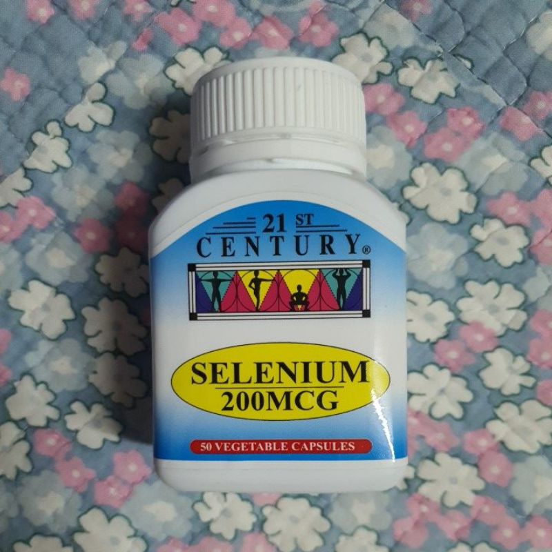 21st Century Selenium 200mcg Vegetable Capsules 50s (Expiry Date:04/ ...