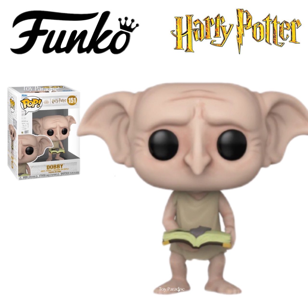 Original Funko Pop Vinyl Figure Dobby No151 Wizarding World Harry Potter Ready Stock In