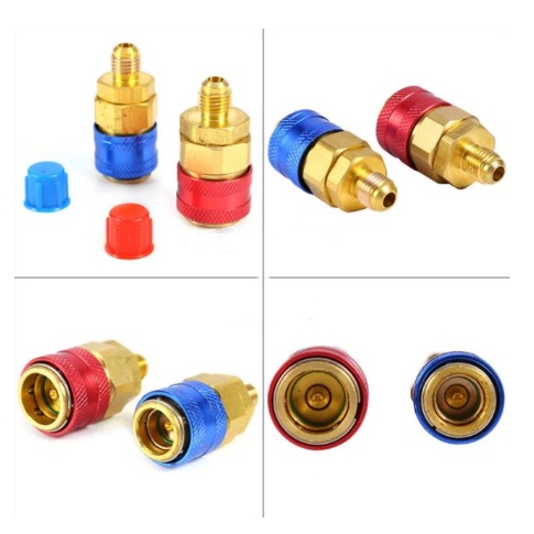 SET MISURATORI ASPIRAPOLVERE Collettore A 3 Vie Kit A/C AC HVAC US EUR - Foto 7