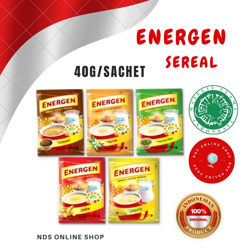 💥ready Stock💥 Energen Sereal 30gsachet 🇮🇩 Shopee Malaysia 