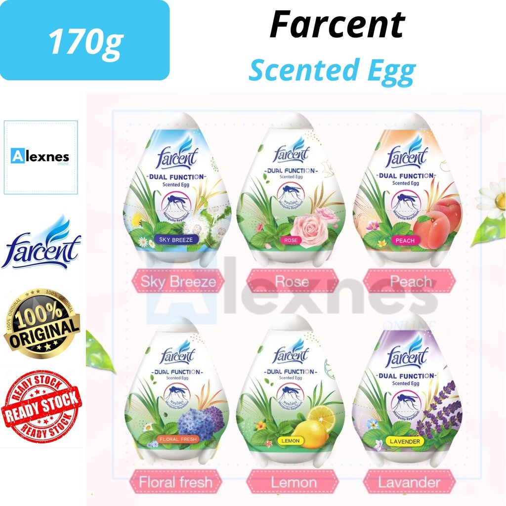 Farcent Scented Egg 170g Air Freshener [ALexnes online] Shopee Malaysia