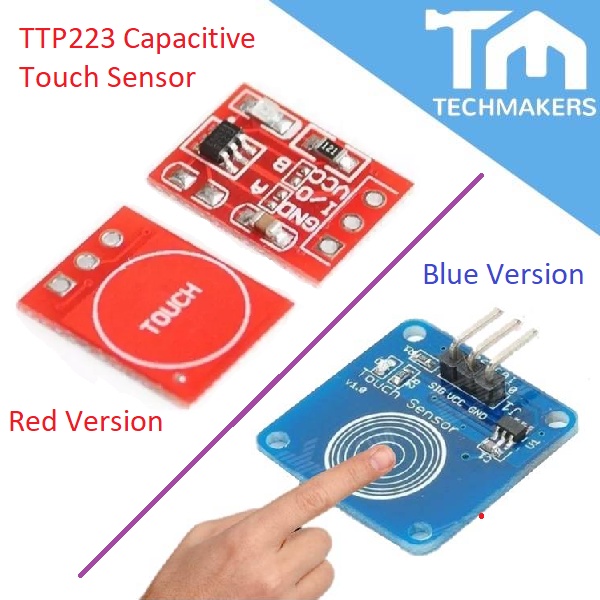 TTP223 TTP 223 Touch Sensor Module Capacitive Type Single Channel ...