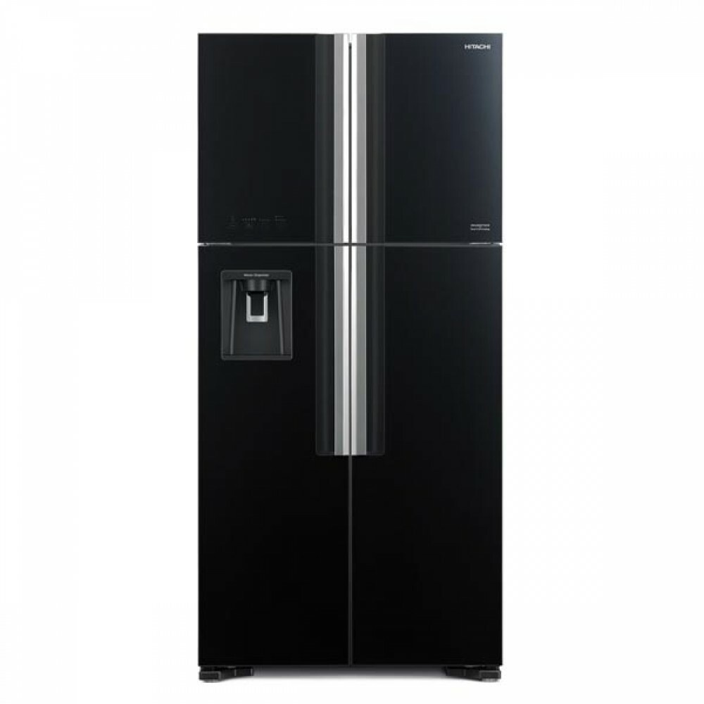 Hitachi 586L Big French SidebySide 4Door Refrigerator RW720P7MGBK