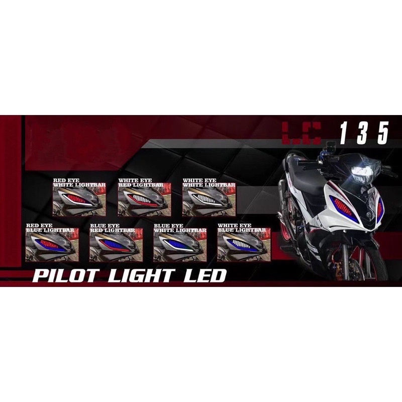 135 lc v1 pilot lamp led lc v1 lampu mata gaban | Shopee Malaysia