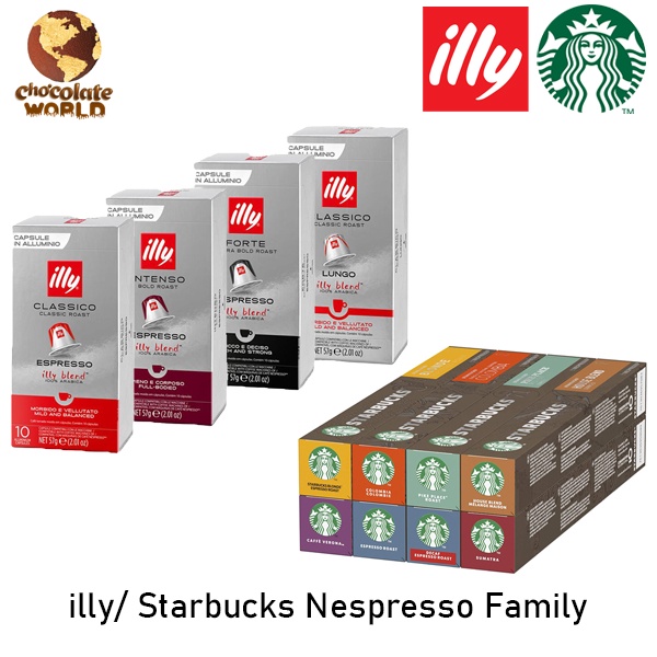 Starbucks 40 Caps Toffee Nut Y Colombia By Nespresso