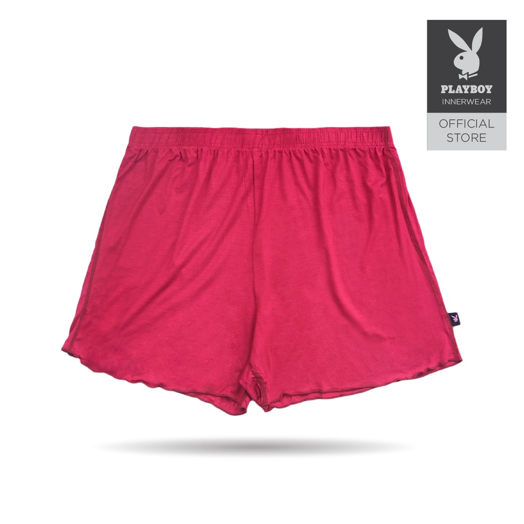 Playboy Lingerie Women Anti Bacterial Bamboo Boxer Shorts Assorted