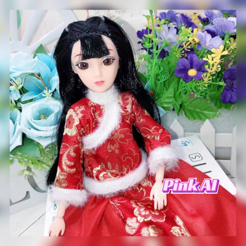 BJD Doll Clothes Suitable For BJD Doll and Regular 30cm Doll Handmade Fashion Korean Fashion Traditional Dress Shopee Malaysia