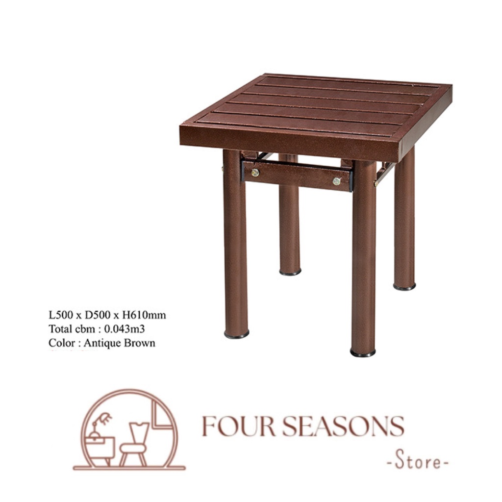 Metal Table/Outdoor Table/Mini Table/Home Office Furniture/Meja Taman ...