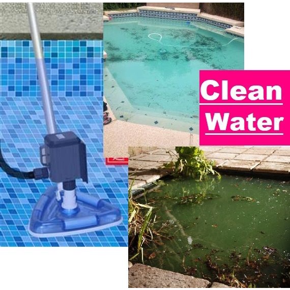 Vakum Kolam Air, Swimming Pool Vacuum, Water Vacuum, Pool Cleaner