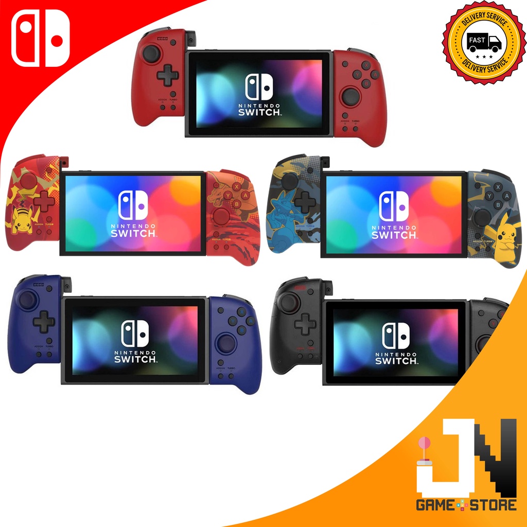 Nintendo Switch Hori Split Pad Pro Charizard & Pikachu / Lucario ...