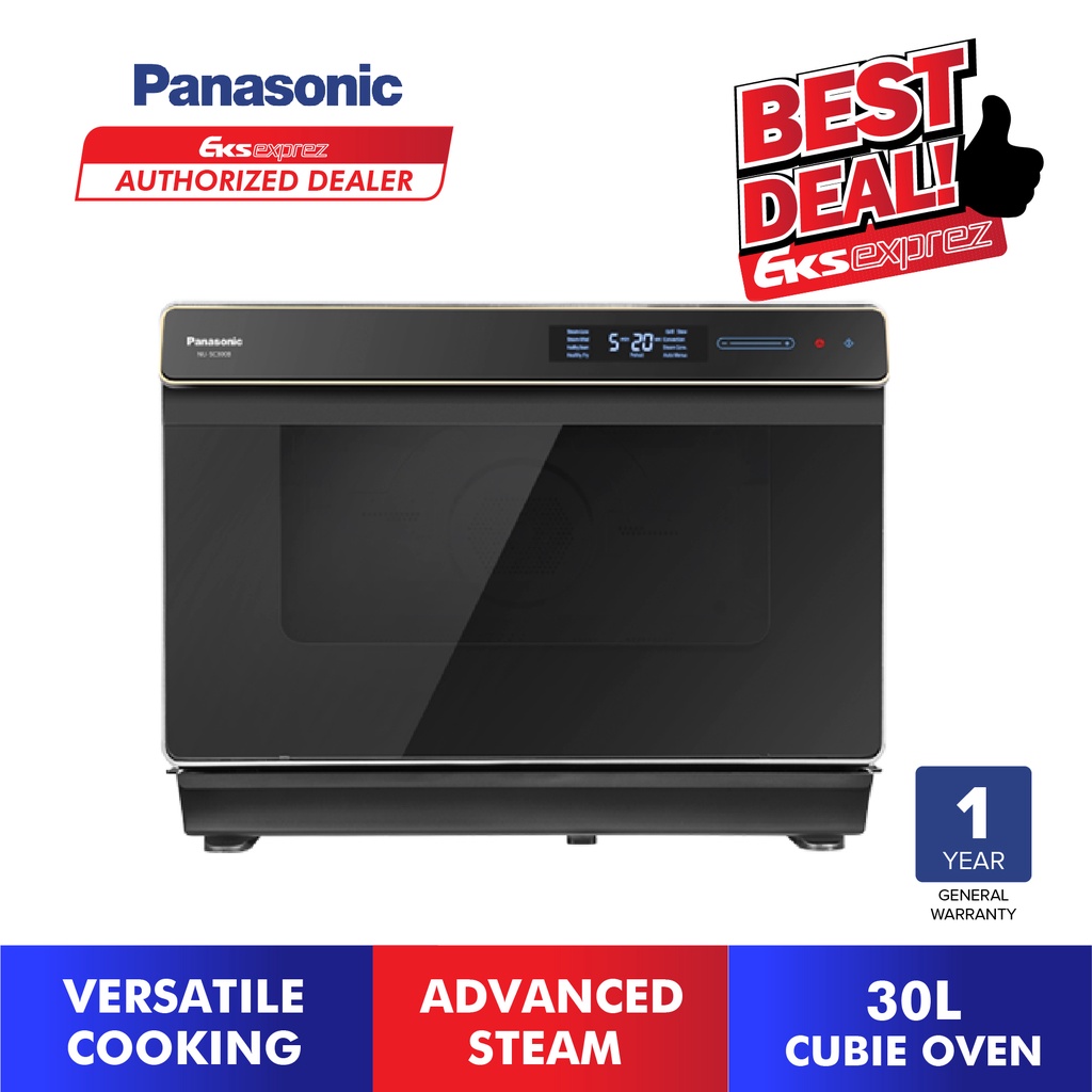 Panasonic Superheated Steam Convection Oven 30L NU-SC300/NU-SC300BMPQ ...
