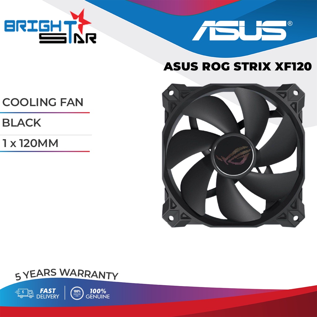 Asus ROG Strix XF 120 120mm Cooling Fan 90DA0010-B00000 | Shopee Malaysia