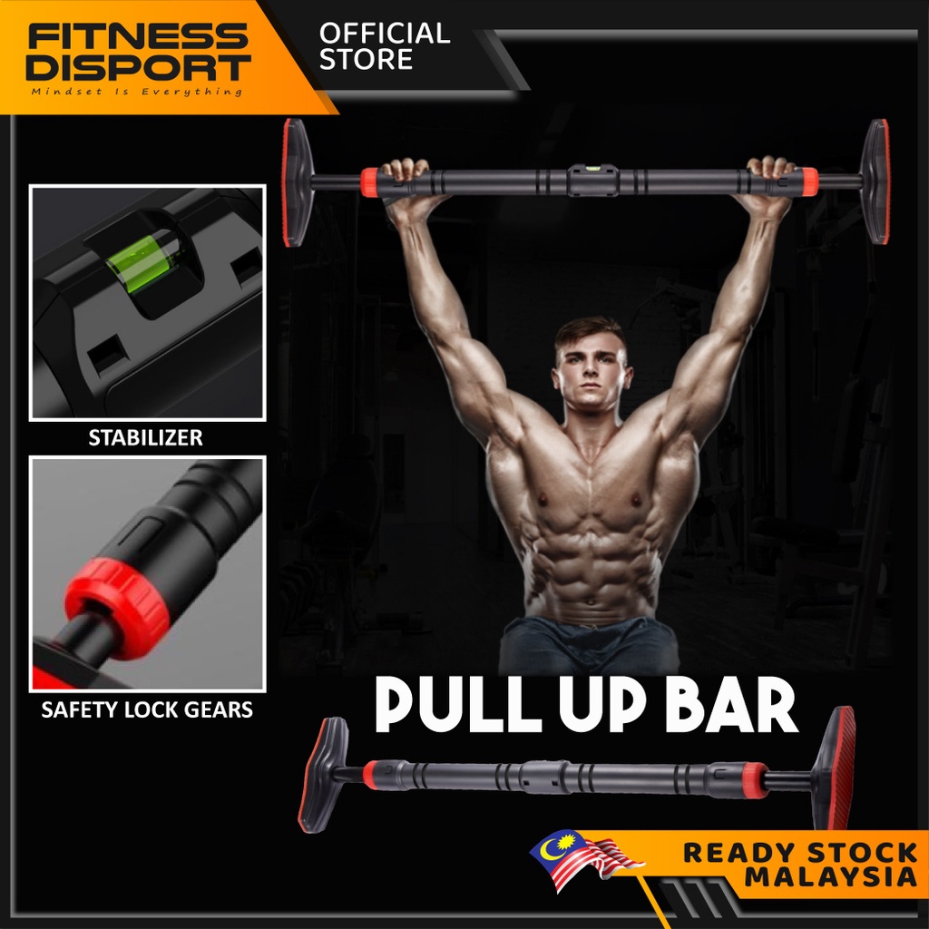 Adjustable Pull Up Bar Push up Bar Fitness Doorway Gym Pull Up Bar Easy Fix Chin Up Bar Sport Equipment Home Gym Fitness Shopee Malaysia