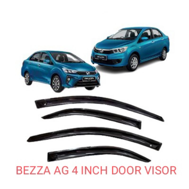 BEZZA AG 4 INCH DOOR VISOR | Shopee Malaysia