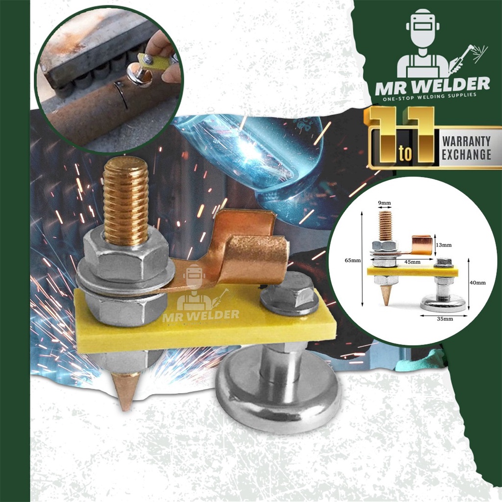 Welding Head Welding Fix Ground Clamp Single/Double