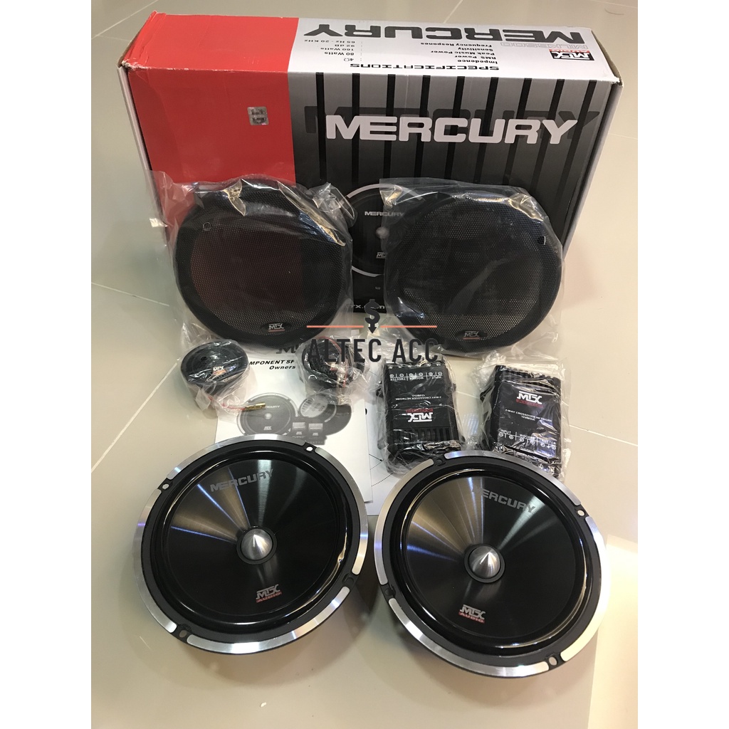 MTX MERCURY COMPONENT SET (MLK6500) LIMITED EDITION CAR AUDIO 2WAY