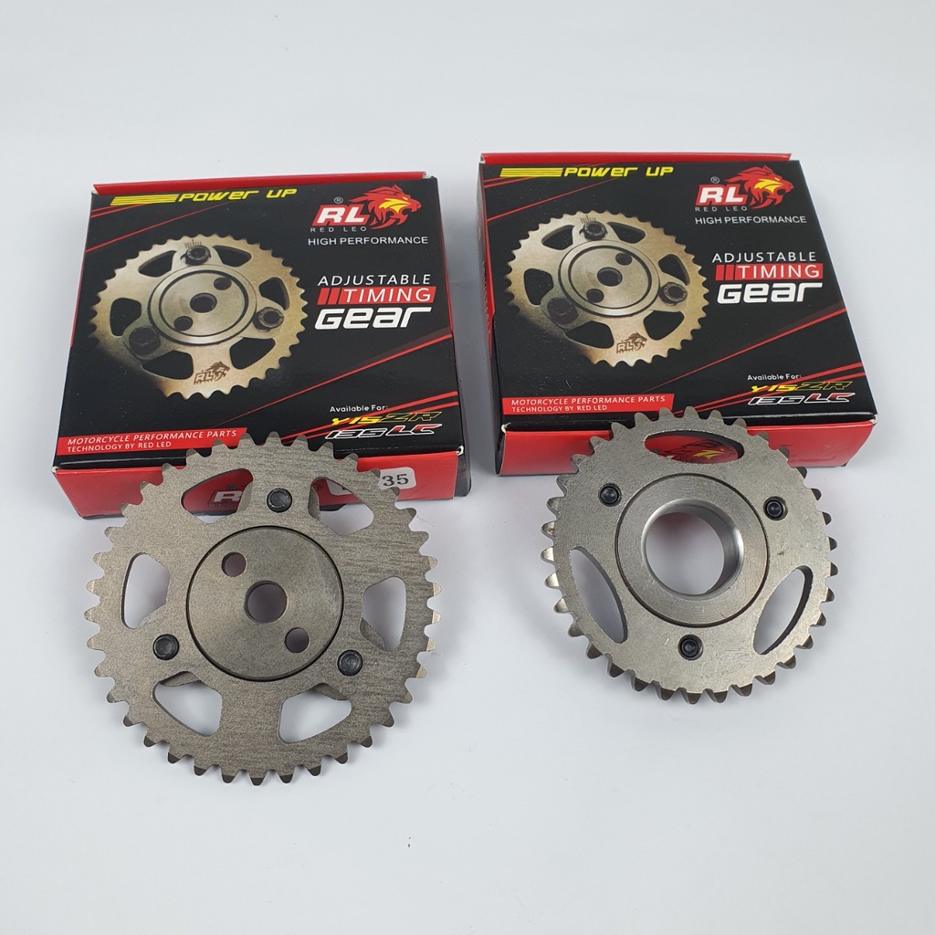 RACING CAMSHAFT CAM TIMING GEAR ADJUSTABLE Y15ZR LC135 RS150 FZ150 ...