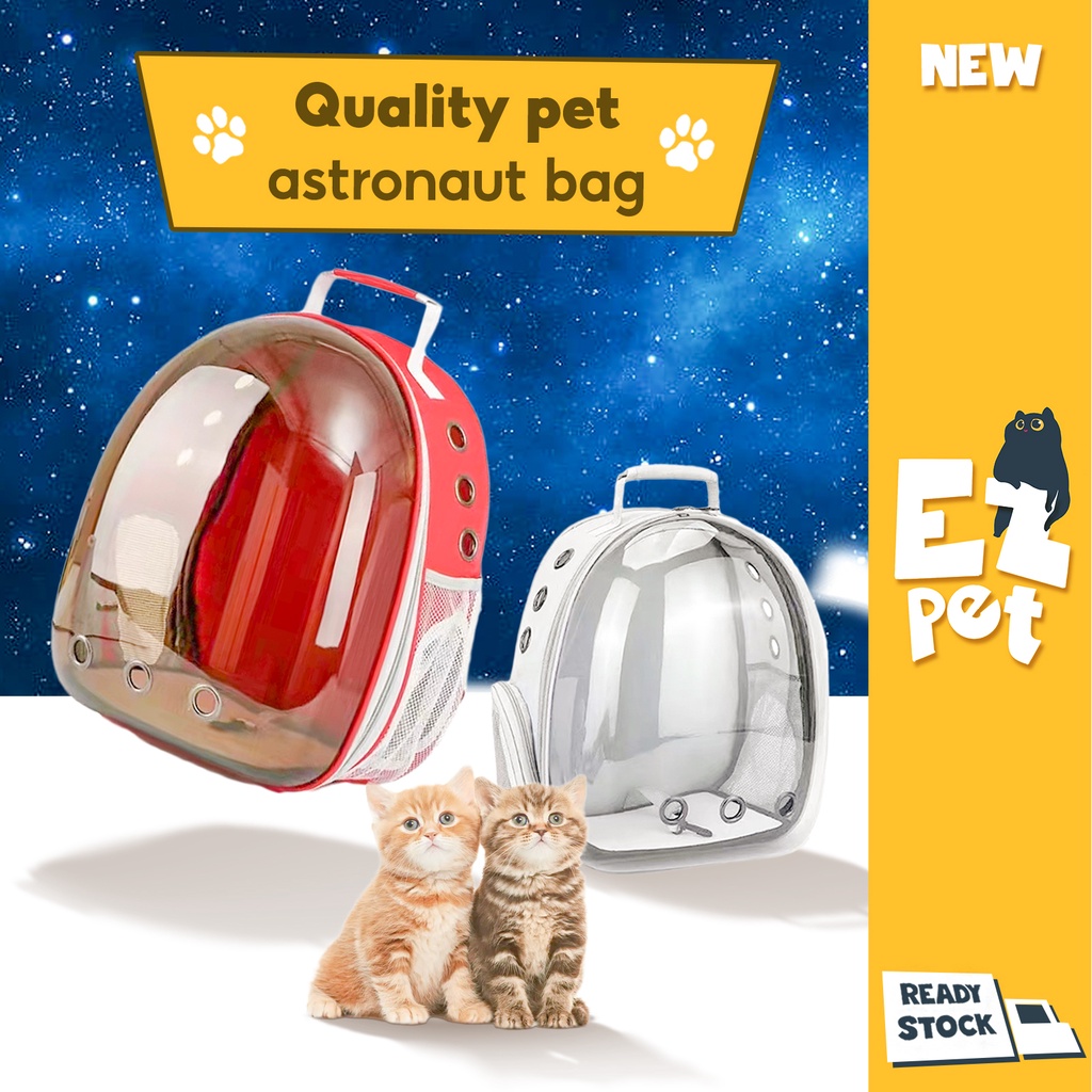 EZPET🐱【Upgraded Quality】Pet Astronaut Bag Pet Carrier Cat Carrier Bag