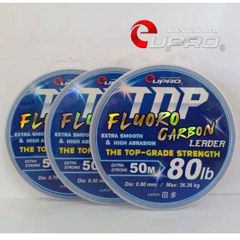 EUPRO TOP FLUOROCARBON LEADER LINE (50m) Shopee Malaysia