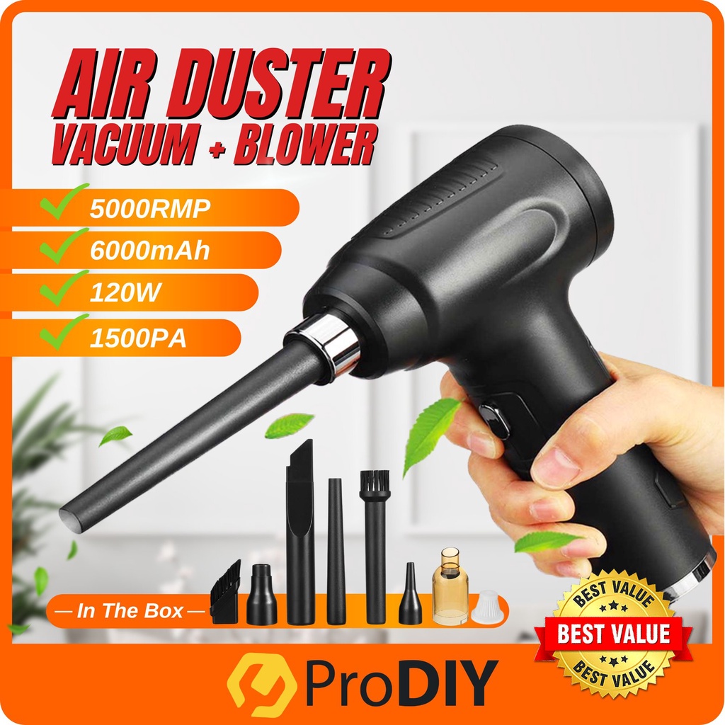 Cordless Vacuum Air Blower Vacuum Cleaner Air Pump Inflator Wireless