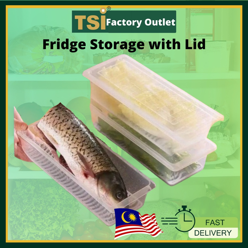 TSI Freezing Storage Box Kitchen Rectangle Refrigerator Fridge ...