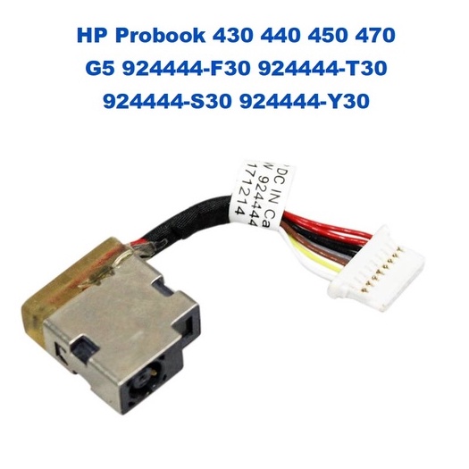 Connecteur Alimentation Pour HP ProBook 430 440 450 470 G4 G3 — DC Power Jack, Neuf