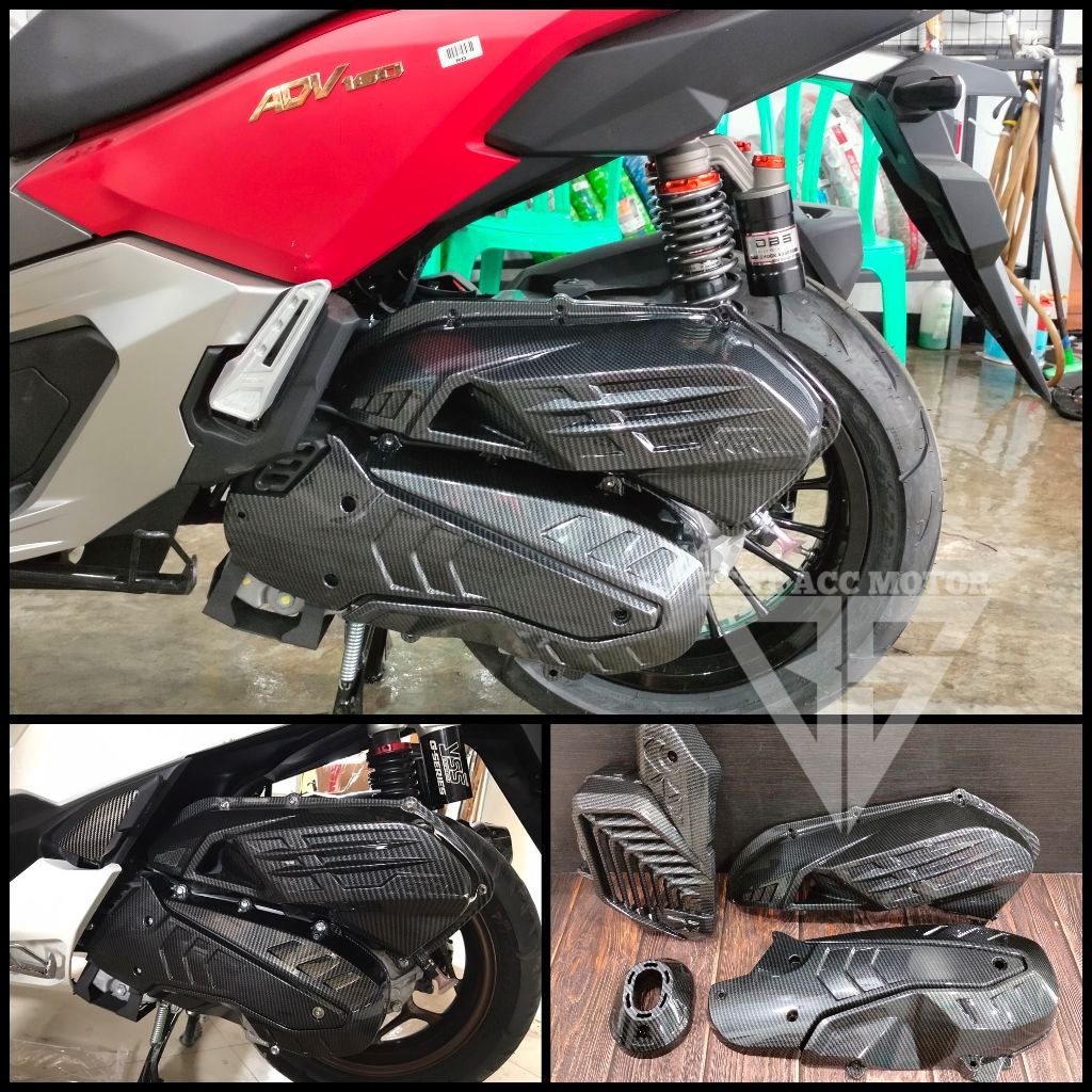 Package Carbon Nemo Cover Cvt Hawa Radiator Pcx Adv