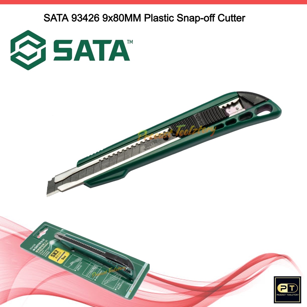 SATA 93426 9x80MM Plastic Snap-off Cutter | Shopee Malaysia