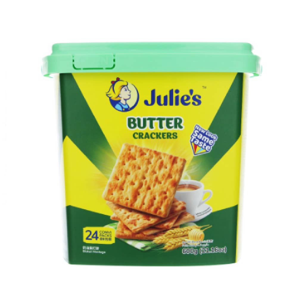 Julie's Crackers Butter / Cheese / Wheat 600g Shopee Malaysia