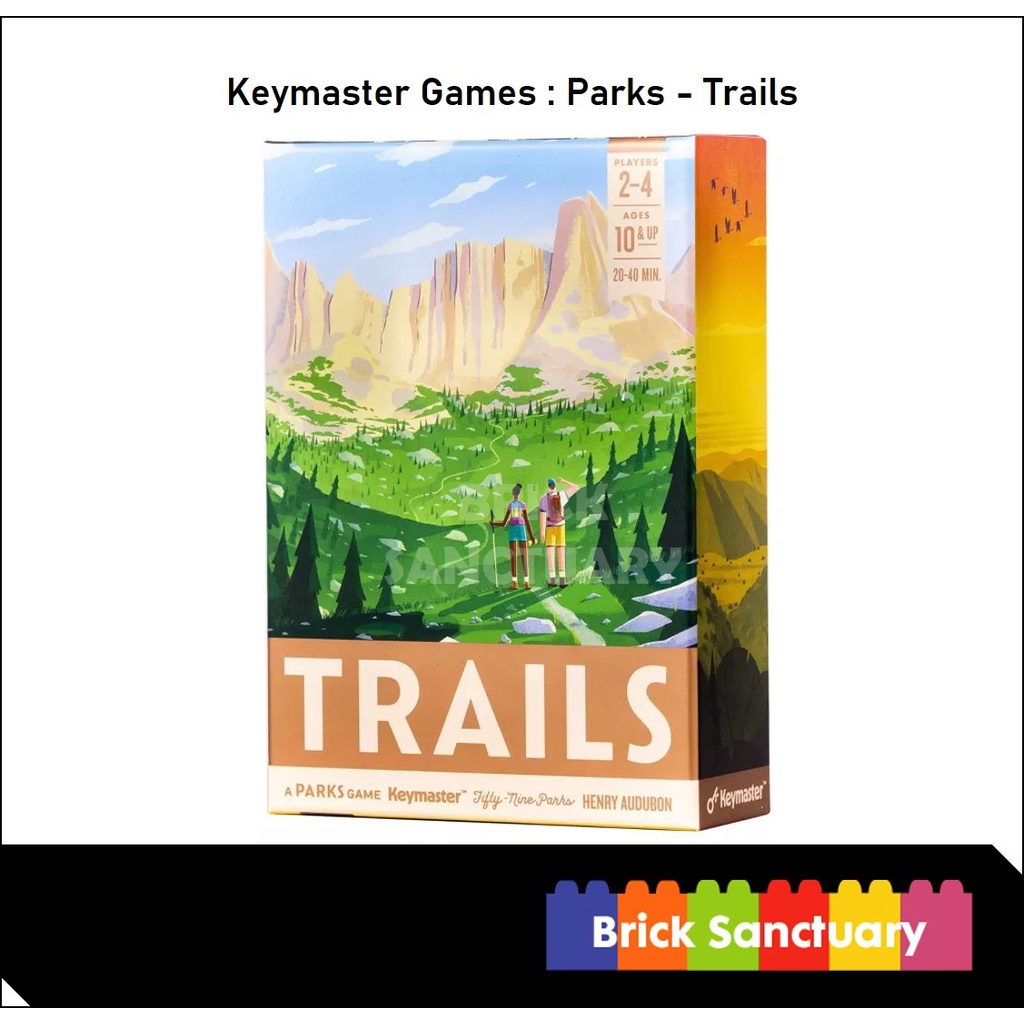 Keymaster Games Trails Board Game ( A Parks Game) Shopee Malaysia