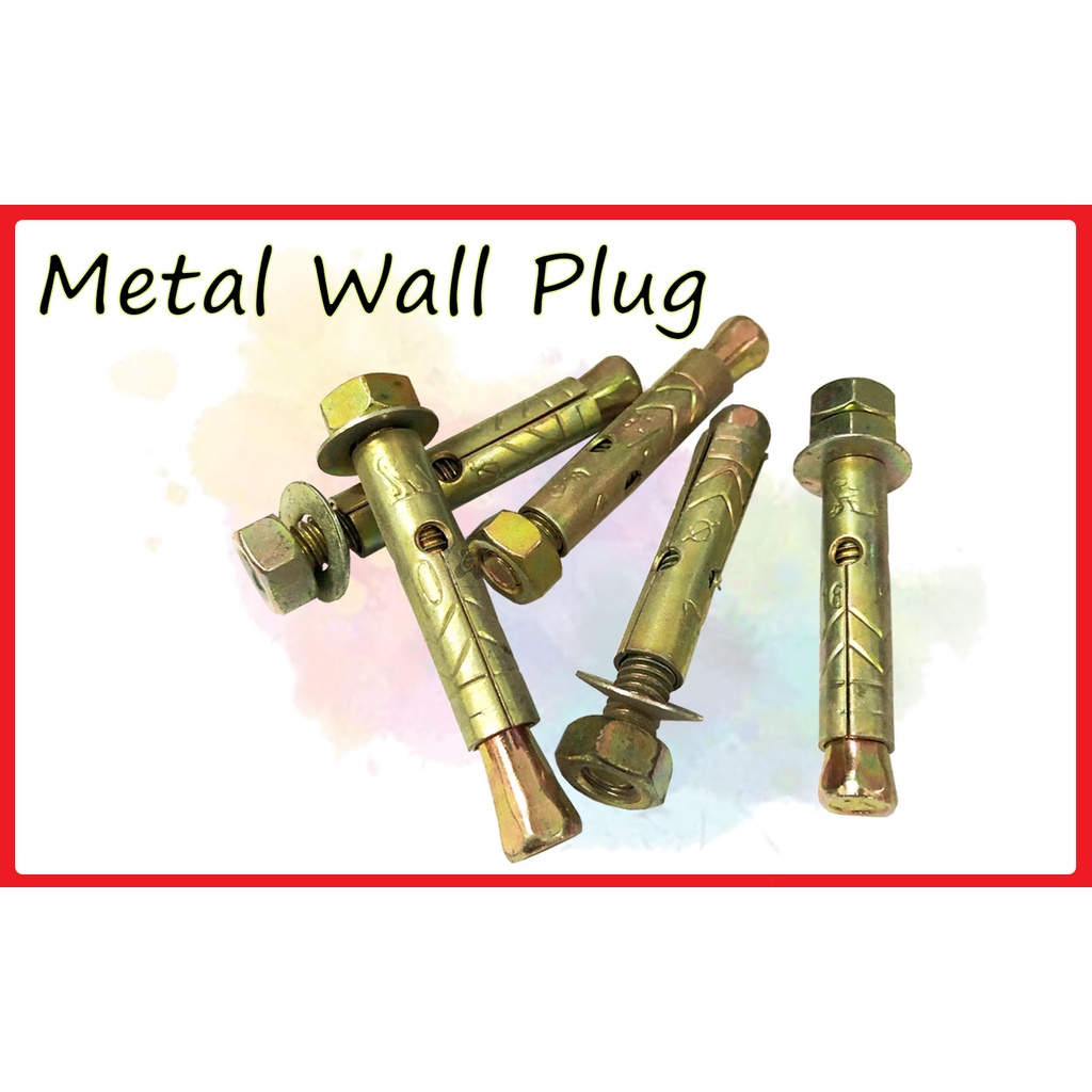 ACE Sleeve Anchor Metal Wall Plug Wall Plug Besi 1/4" 5/16" 3/8" 8mm