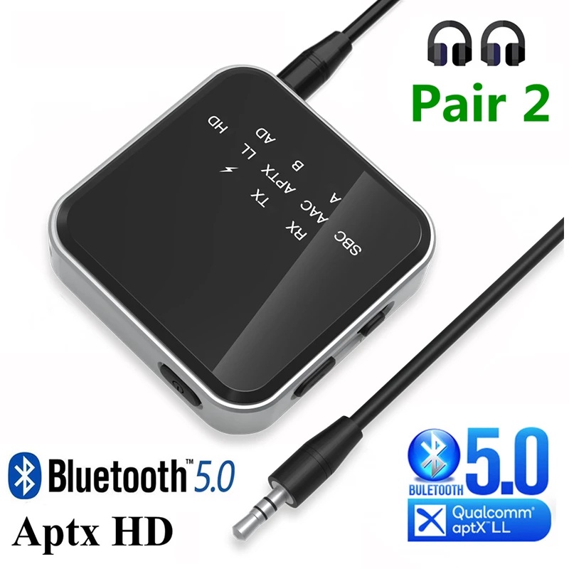 aptX LL HD Low Latency Bluetooth 5.2 Audio Receiver Transmitter Adapter Handsfree 3.5mm Aux Wireless Stereo Music Adapter Shopee Malaysia