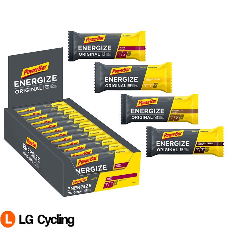 PowerBar Energize Original Bar 55g Carbohydrate Bar Bike Basikal