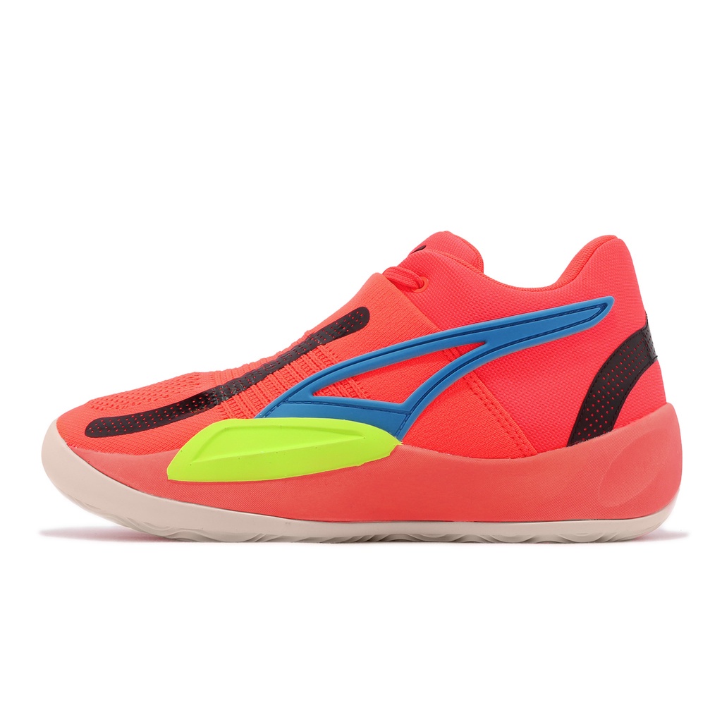 Puma Basketball Shoes Rise Nitro Orange Red Blue Slam Dunk Competition