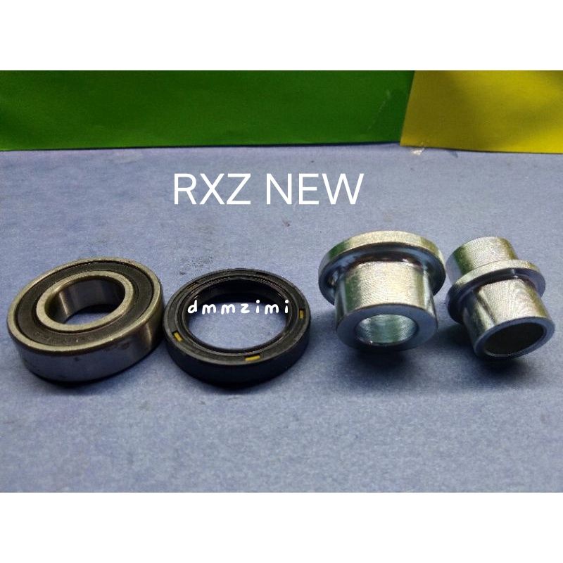 yamaha rxz new hub spoket belakang set /bearing,bush dalam,bush luar ...
