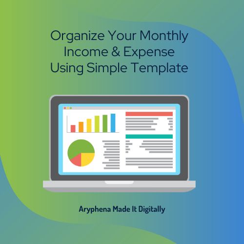 Simple Monthly Income Expense Template Excel Format Spreadsheet 