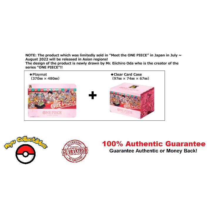 One Piece TCG Playmat and Card Case Set 25th Edition One Piece Card Game Playmat and Card