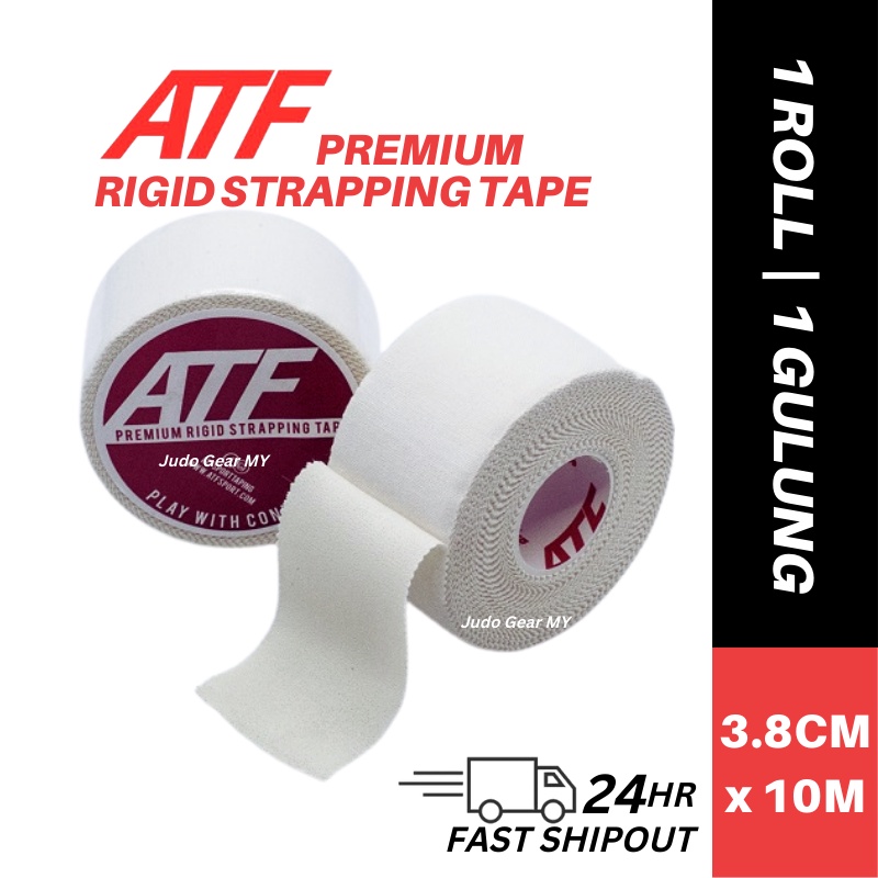 ATF Premium Rigid Strapping Tape 1 Roll 3.8cm x 10m Sports Finger