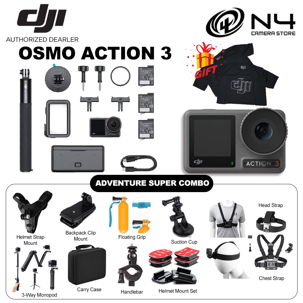 DJI ACTION 3 ACTION CAMERA DJI OSMO ACTION 3