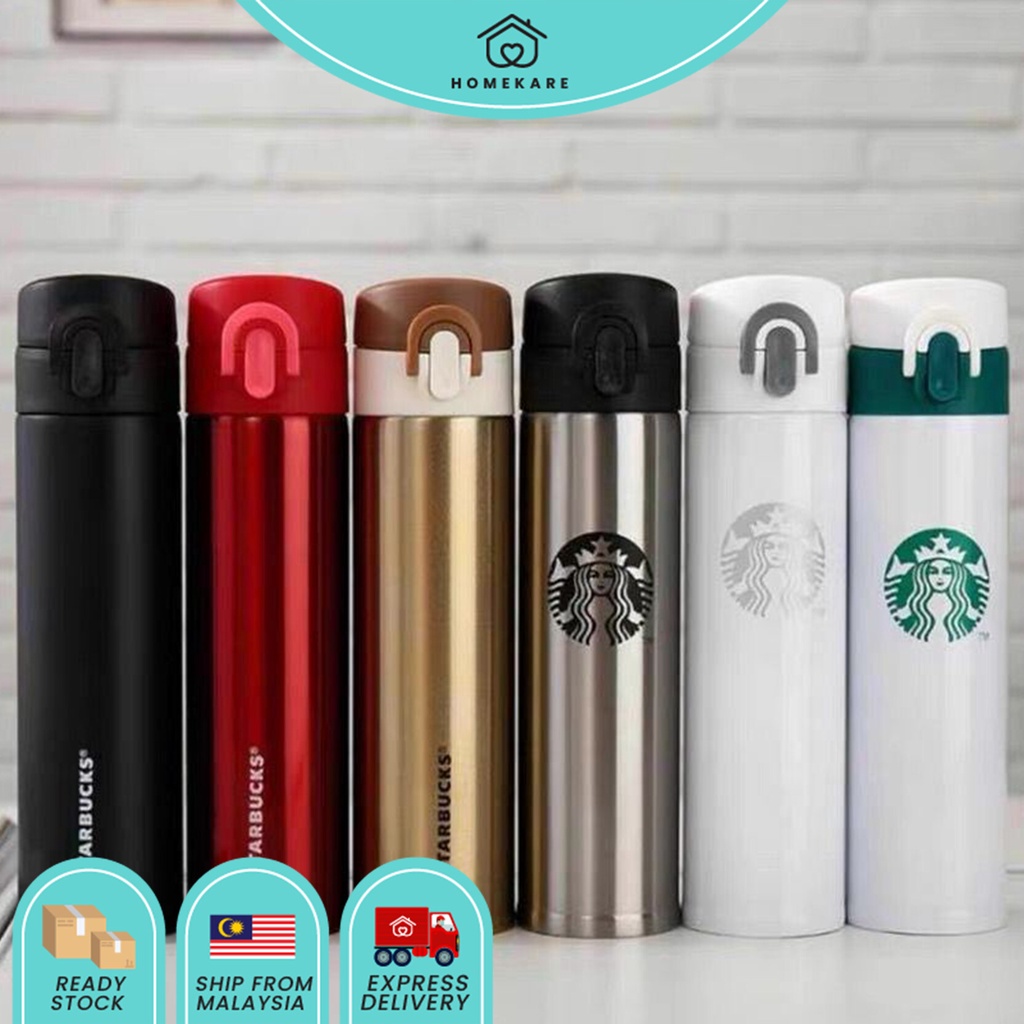 MyLokal Store!!HOMEKARE 500ml Starbucks 304 Stainless Steel Thermal ...